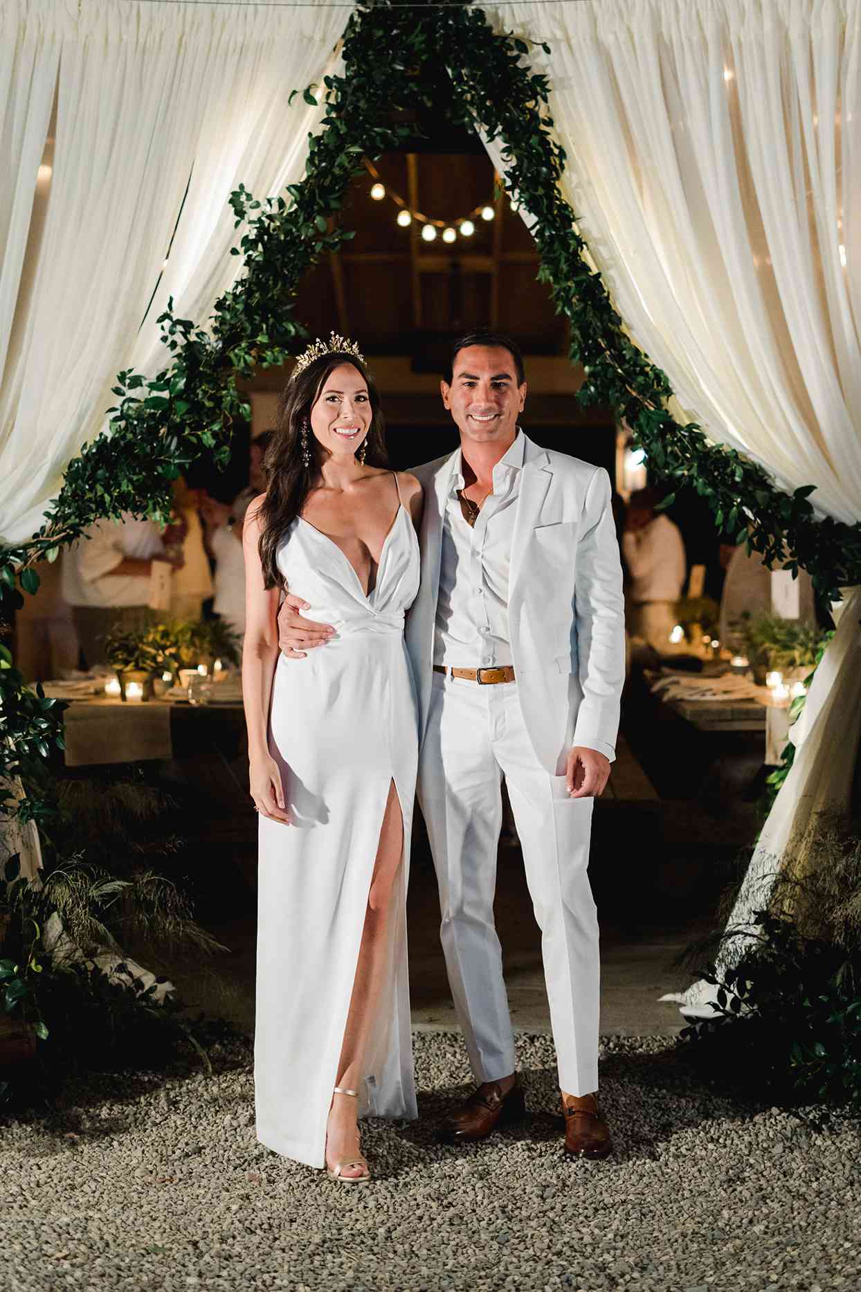 Greek Concept Wedding Reception Dress