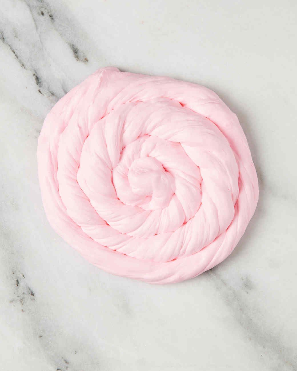Pink fluffy slime 90 Grams borax free homemade with 