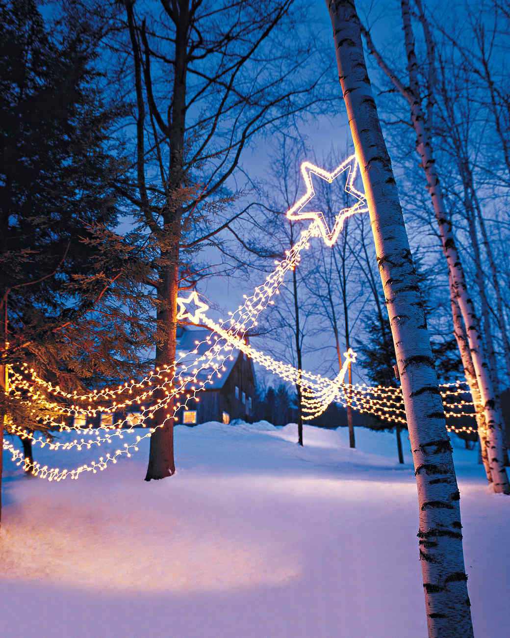 Shooting Star Outdoor Lights Martha, Large Outdoor Lighted Star Decoration