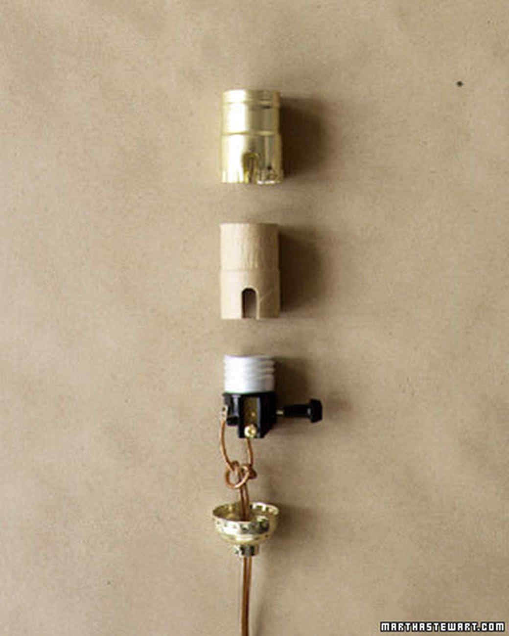 Rewiring A Lamp Martha Stewart, How Do You Rewire A Lamp Socket