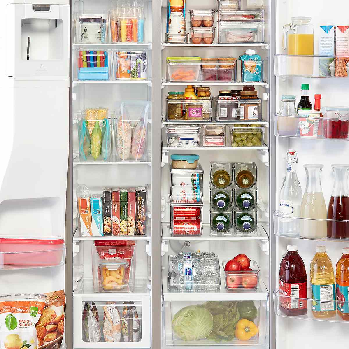 Best Refrigerator Food Storage, Shelves Around Refrigerator