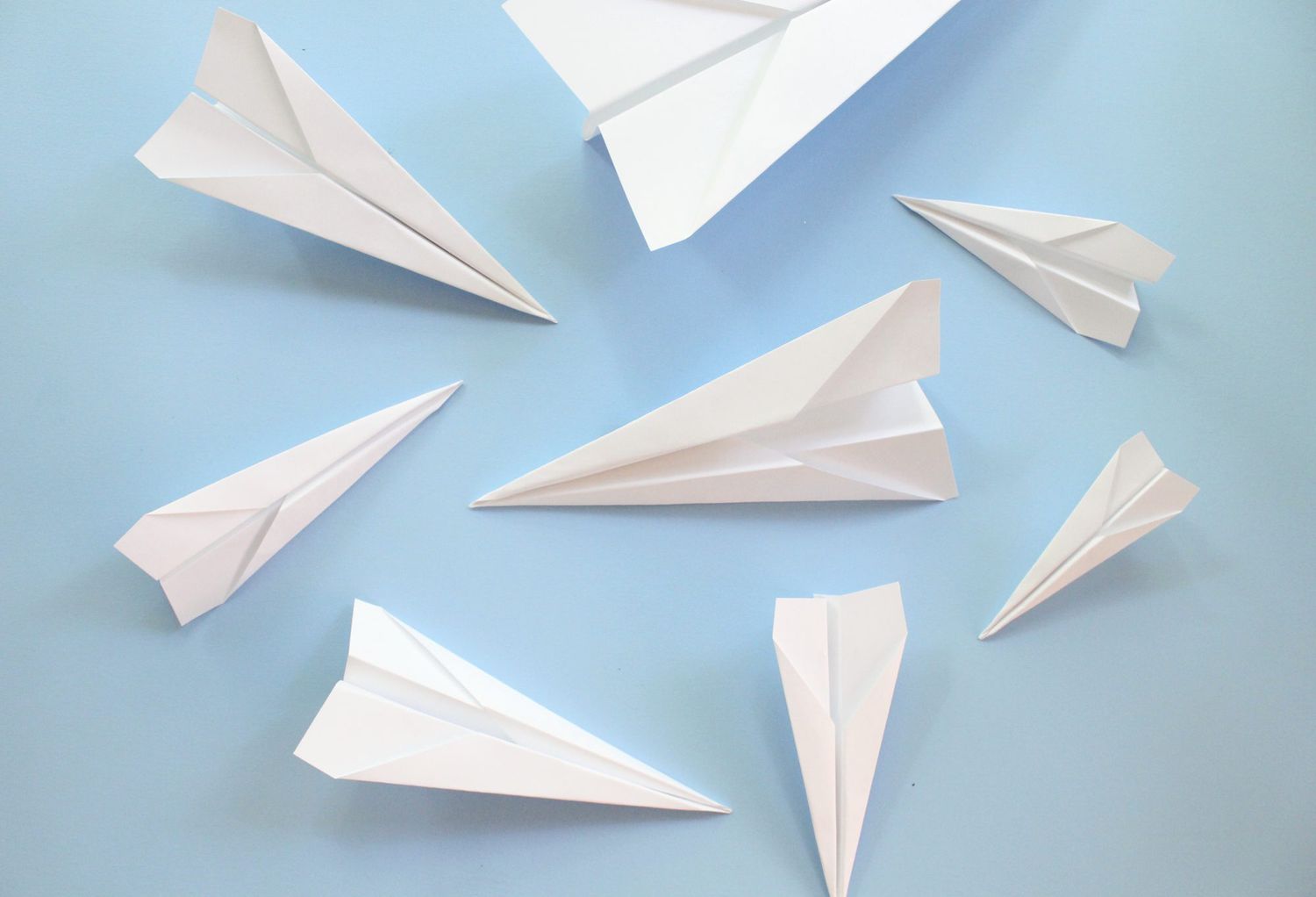 How To Make A Paper Airplane Martha Stewart