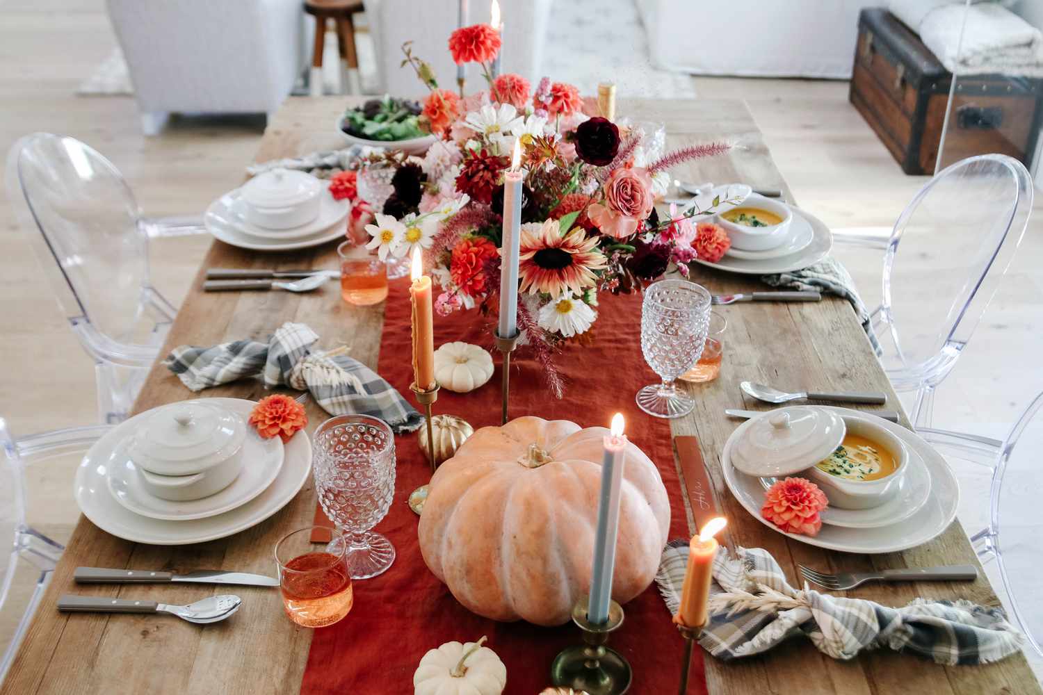 24 Pcs Thanksgiving Turkey Utensil Decor Fall Thanksgiving Cutlery Holder Set Fall Harvest Dinner Table Decoration Family Gathering Party Supplies