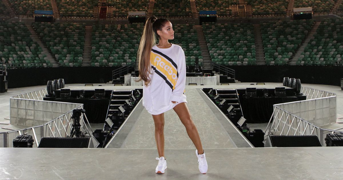 Ariana Grande is Partnering with Reebok 
