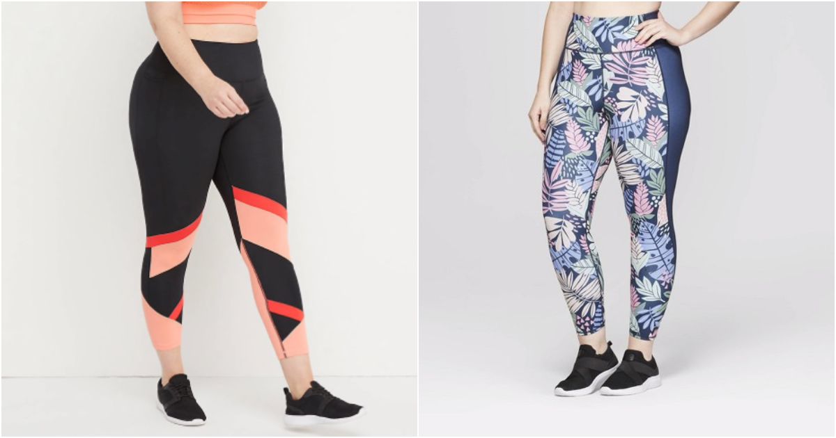 best shaping yoga pants for plus