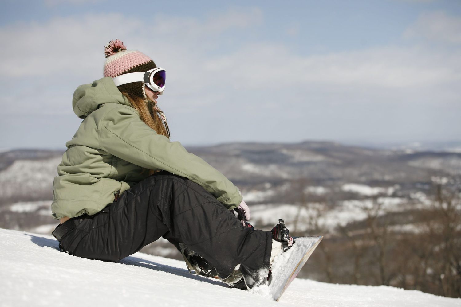 Women Black Ski Suit Set Snowboarding Outdoor Sports Waterproof Jackets+pants