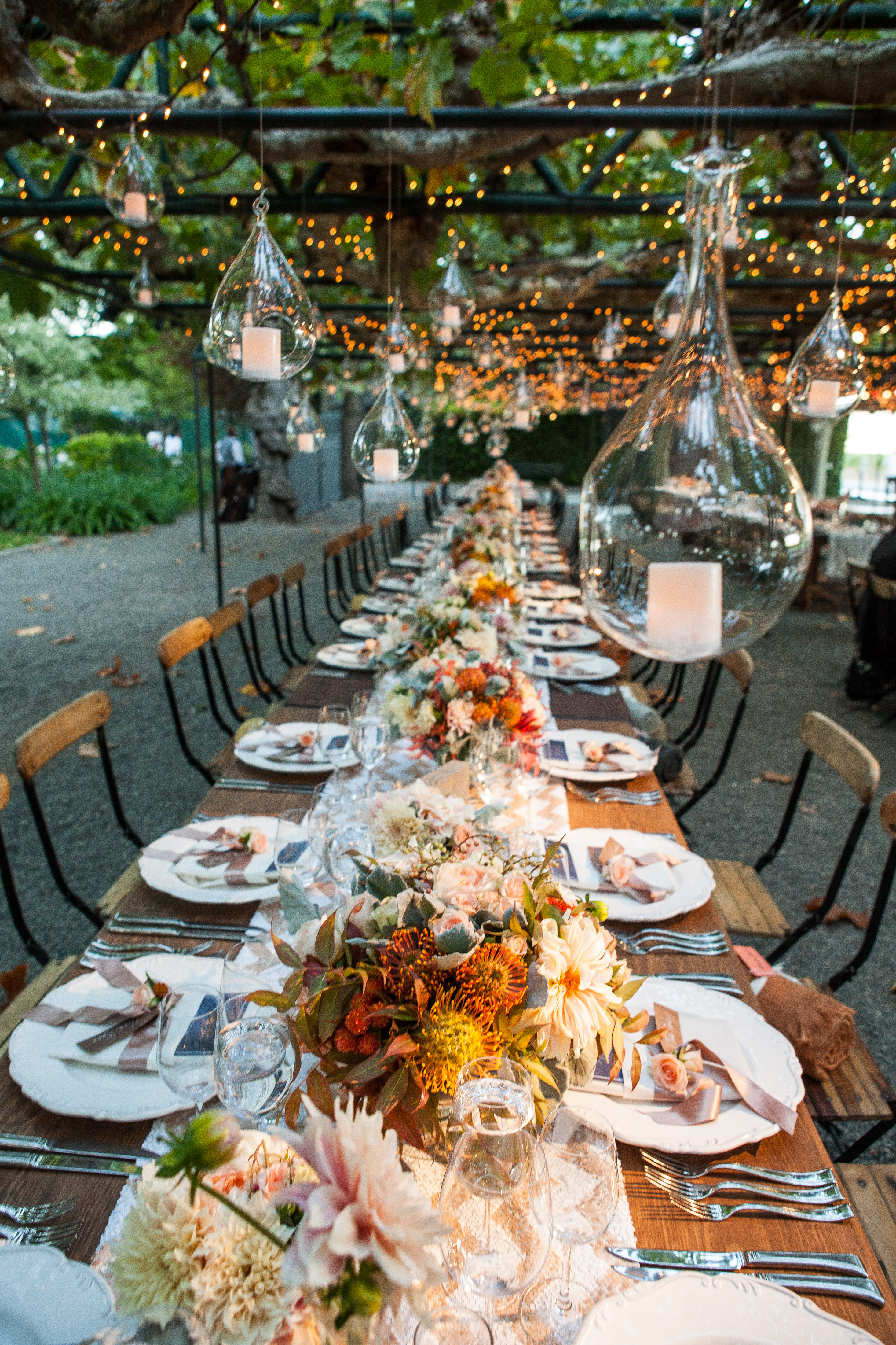 Outdoor Wedding Lighting Ideas from Real Celebrations | Martha Stewart