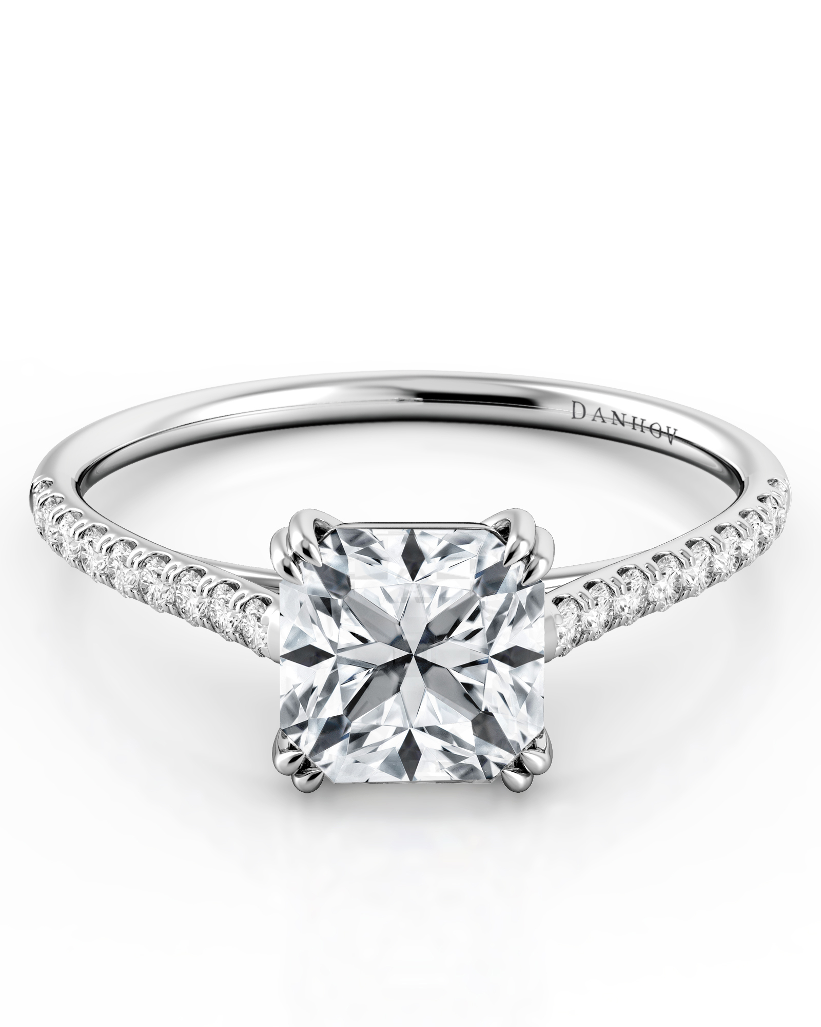 Asscher-Cut Diamond Engagement Rings | Martha Stewart Weddings