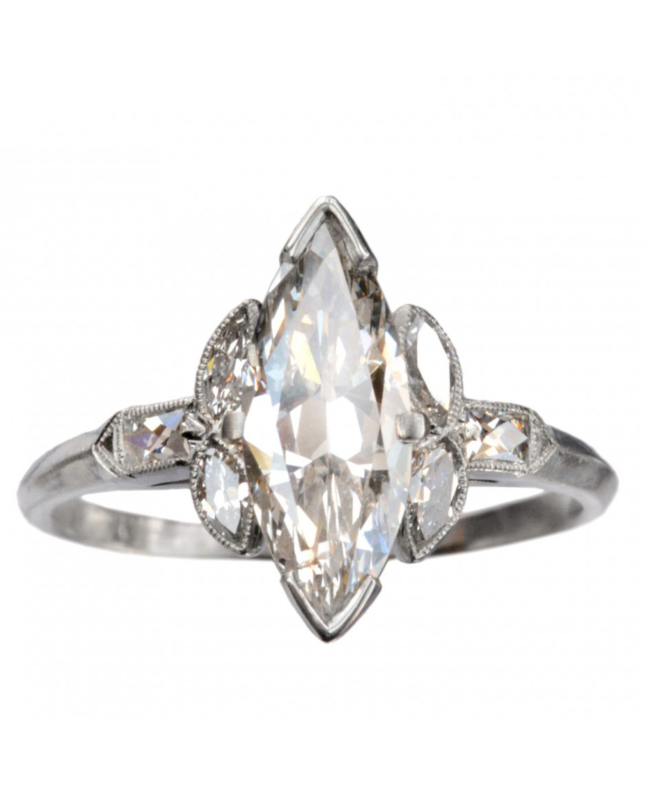 marquise cut diamond settings