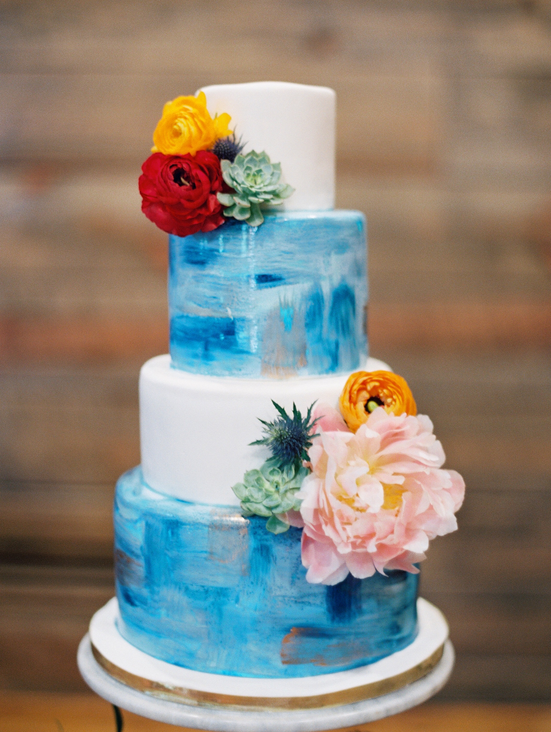 66 Colorful Wedding Cakes Martha Stewart Weddings