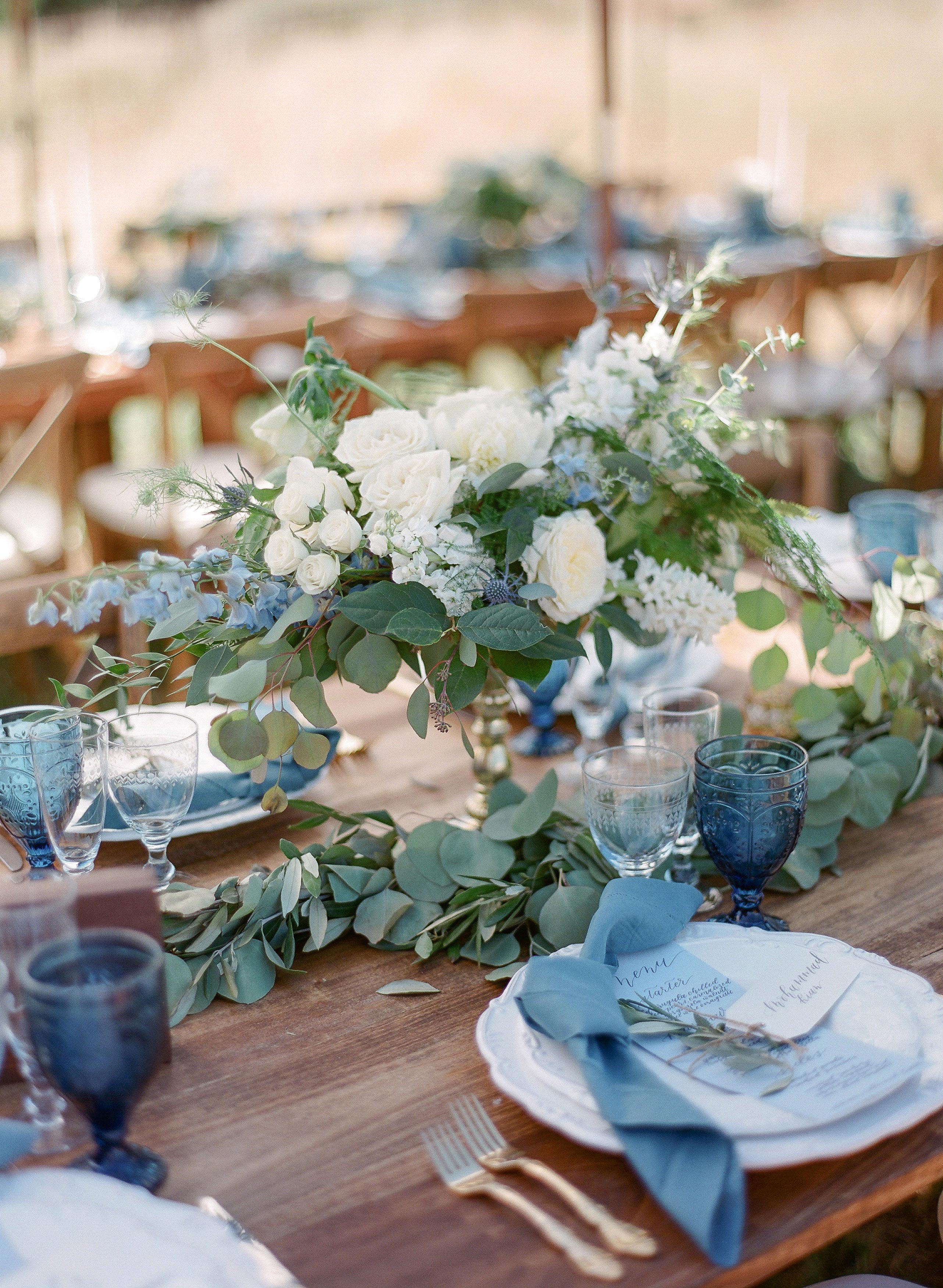 20 Blue Wedding Color Palettes We Love | Martha Stewart