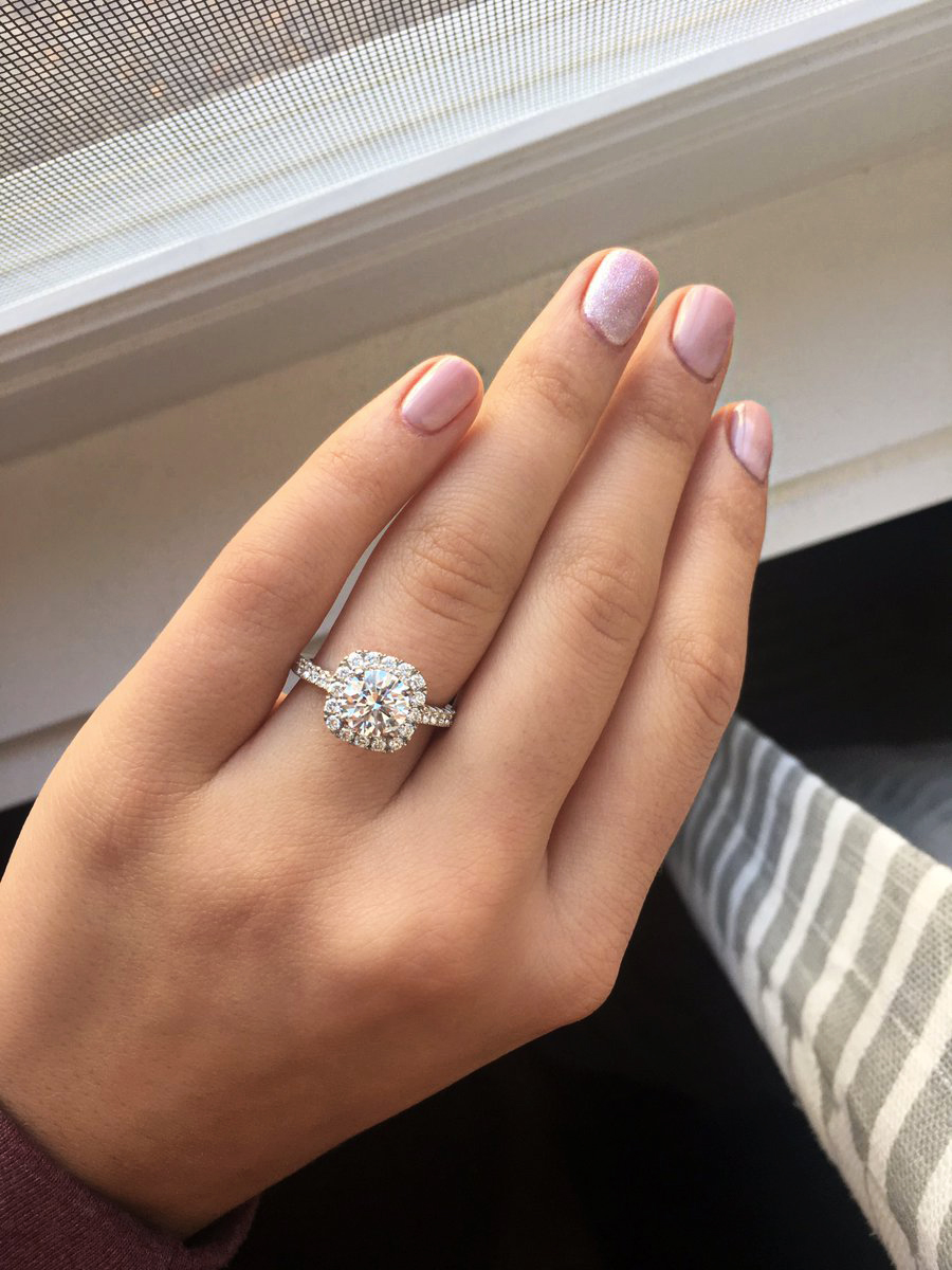 chrissy teigen engagement ring