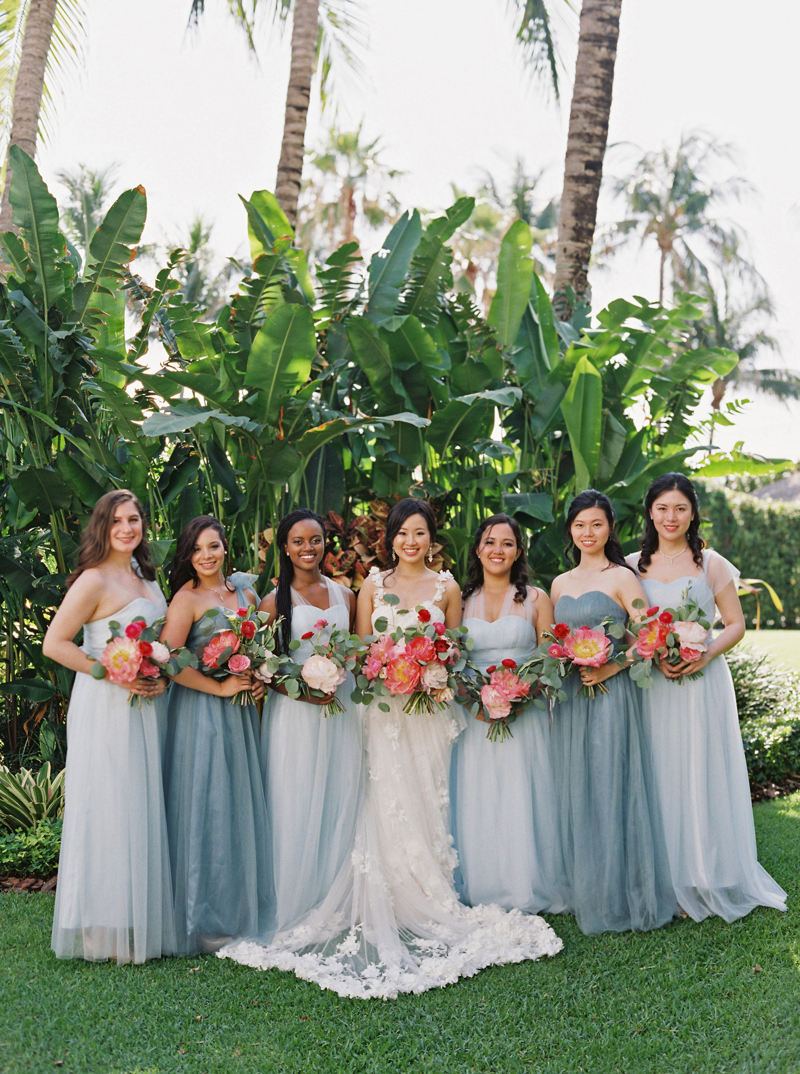 28 Mismatched  Bridesmaids  Dresses  from Real Weddings 