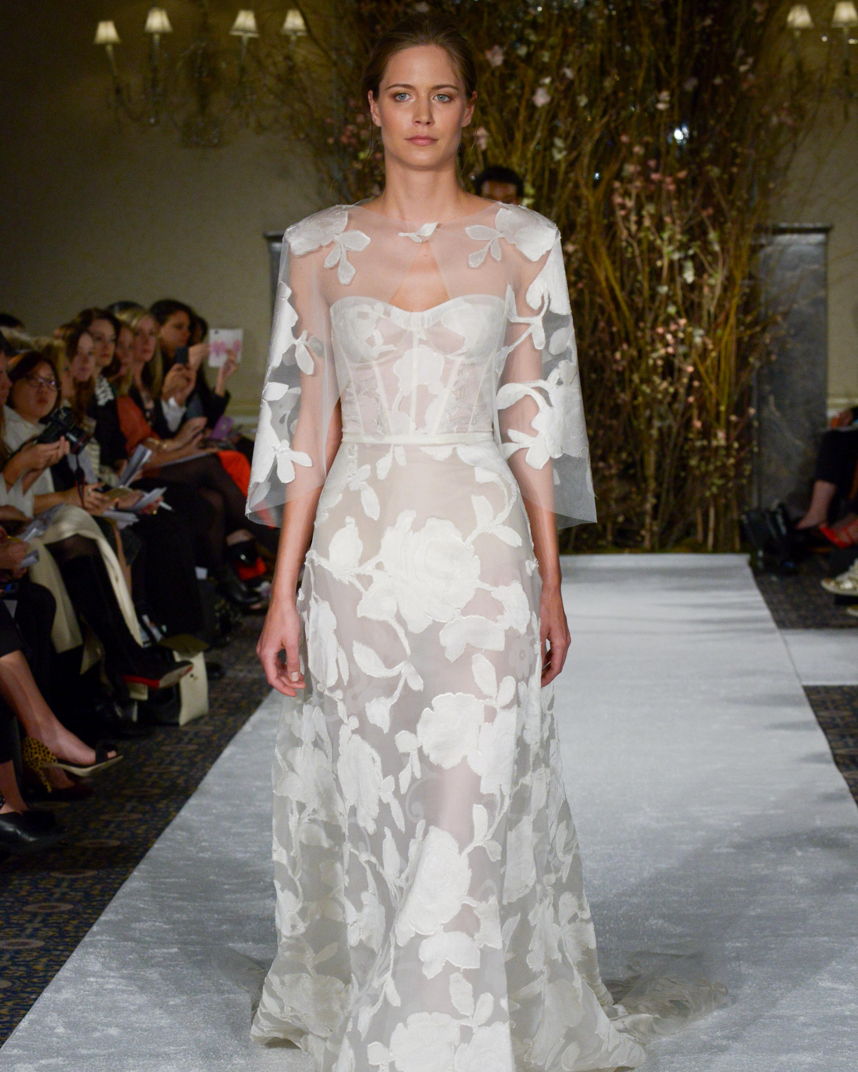 The 9 Best Wedding Dress Trends from Bridal Fashion Week | Martha ...