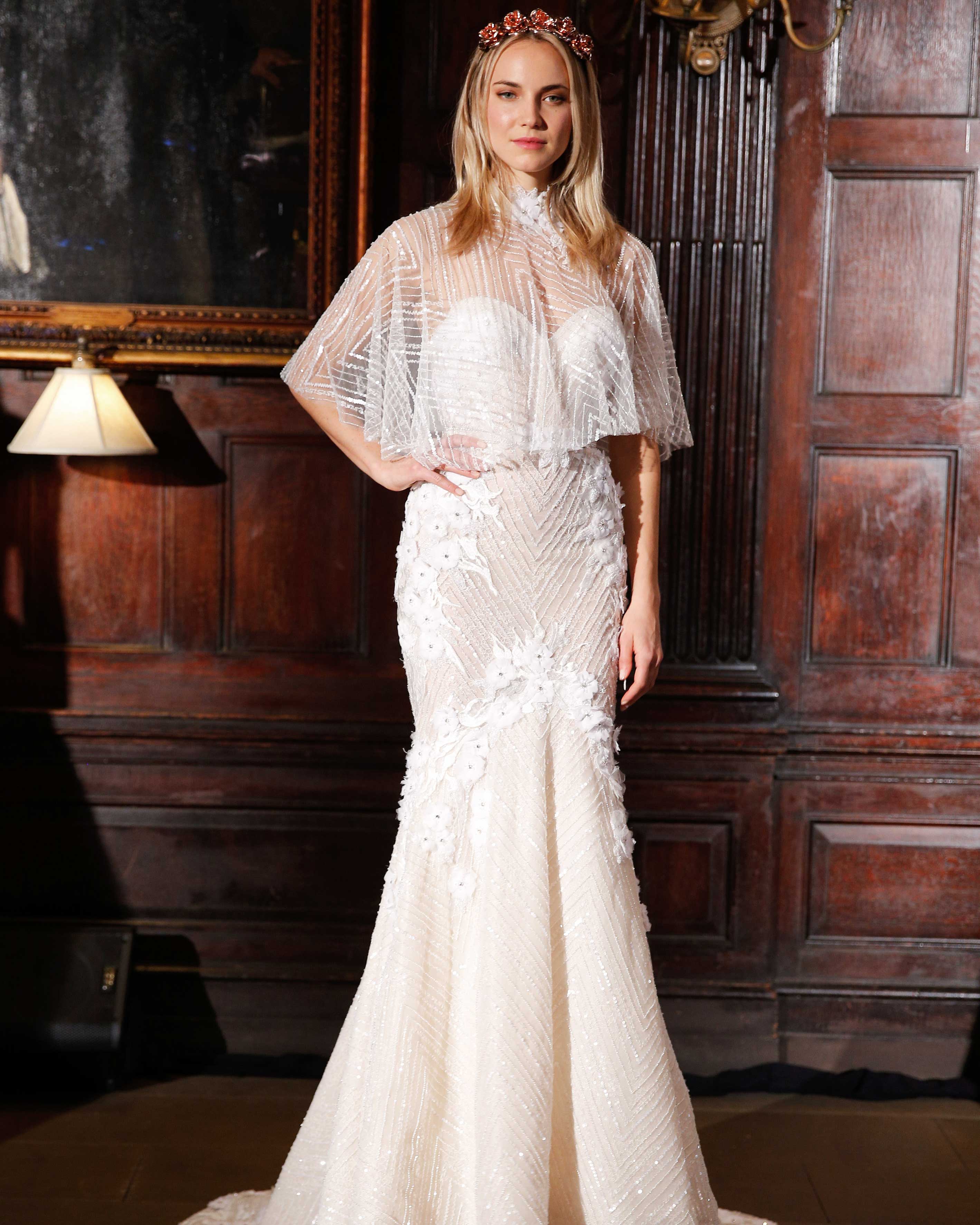 The 9 Best Wedding Dress Trends from Bridal Fashion Week | Martha ...