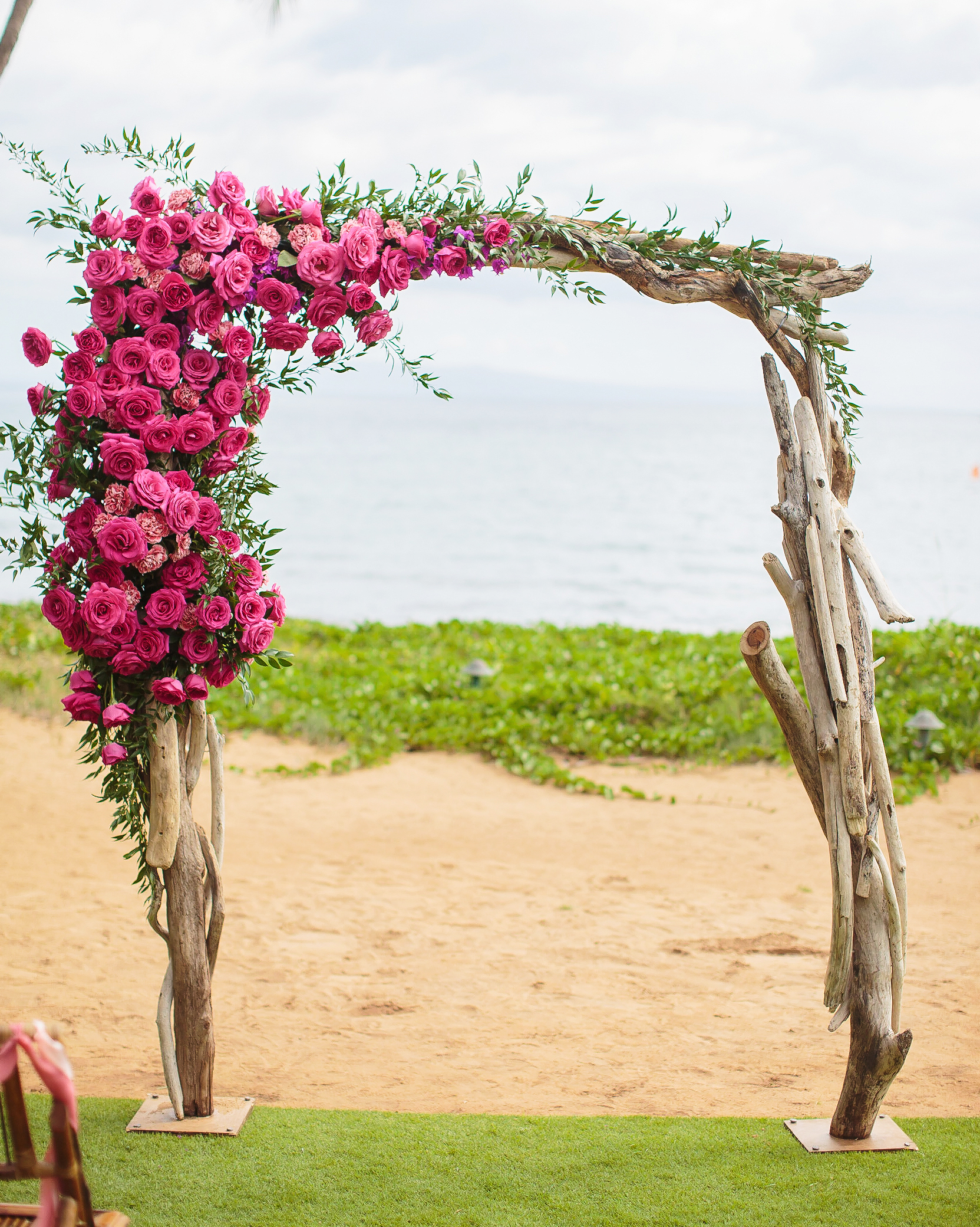 wedding flower arch