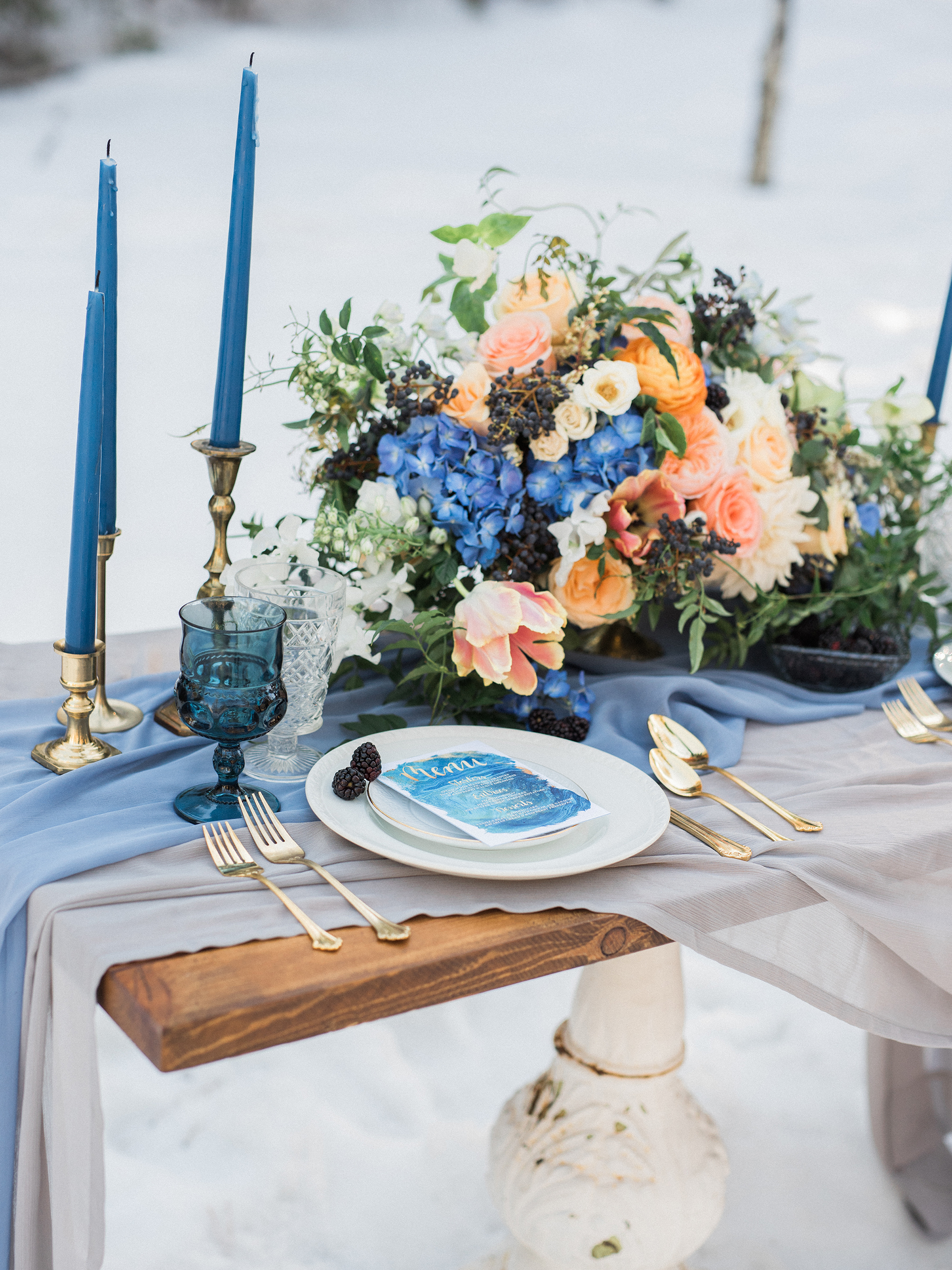 25 Jewel-Toned Wedding Centerpieces Sure to Wow Your Guests | Martha