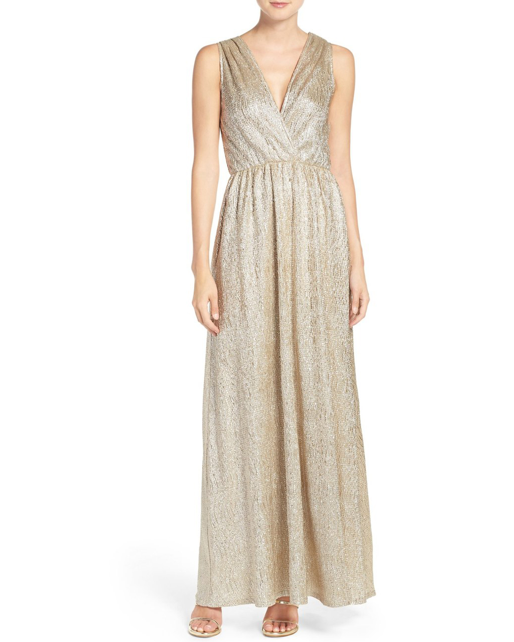 Gold Bridesmaid Dresses | Martha Stewart Weddings