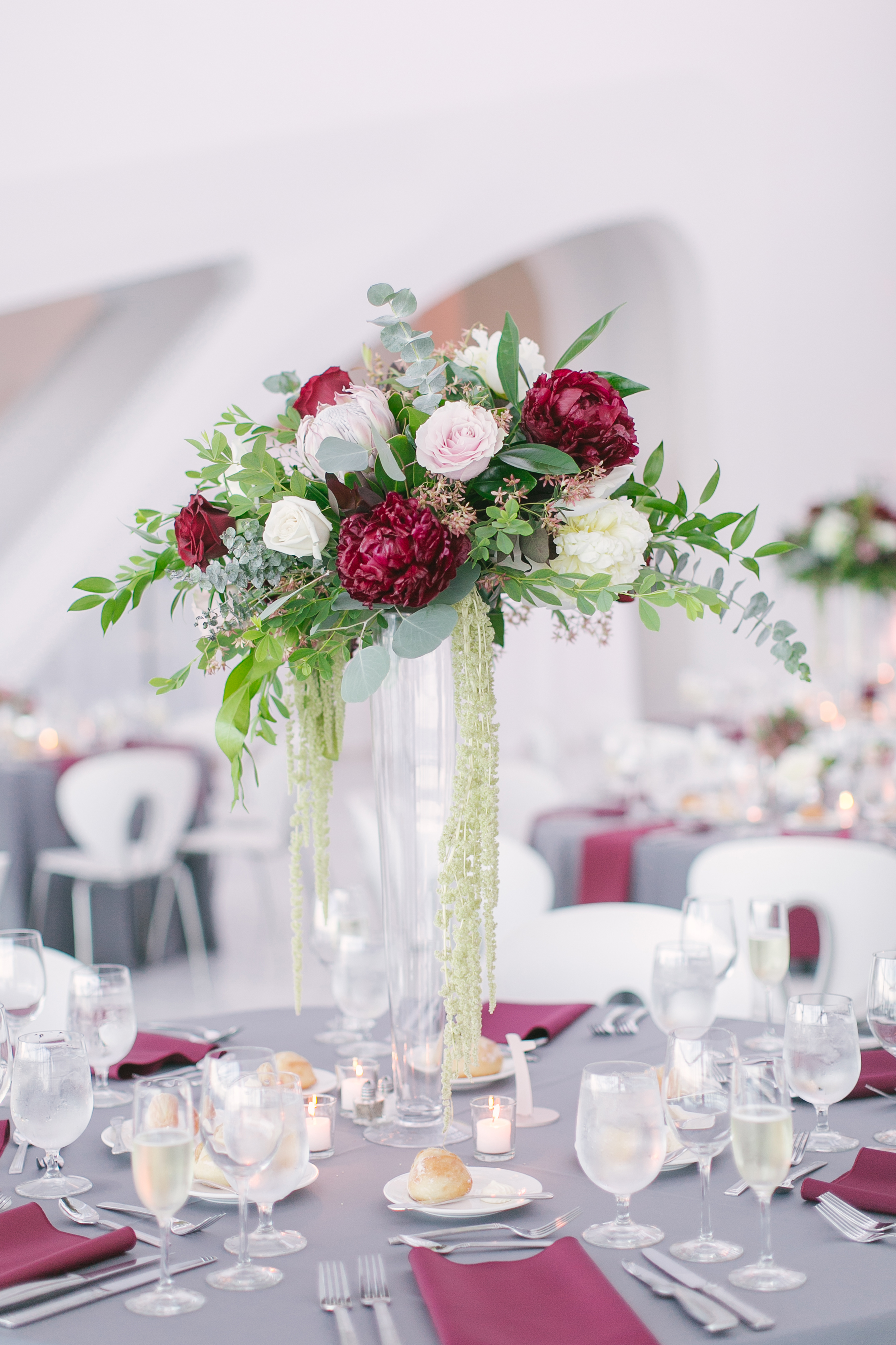 29 Tall Centerpieces That Will Take Your Reception Tables to New