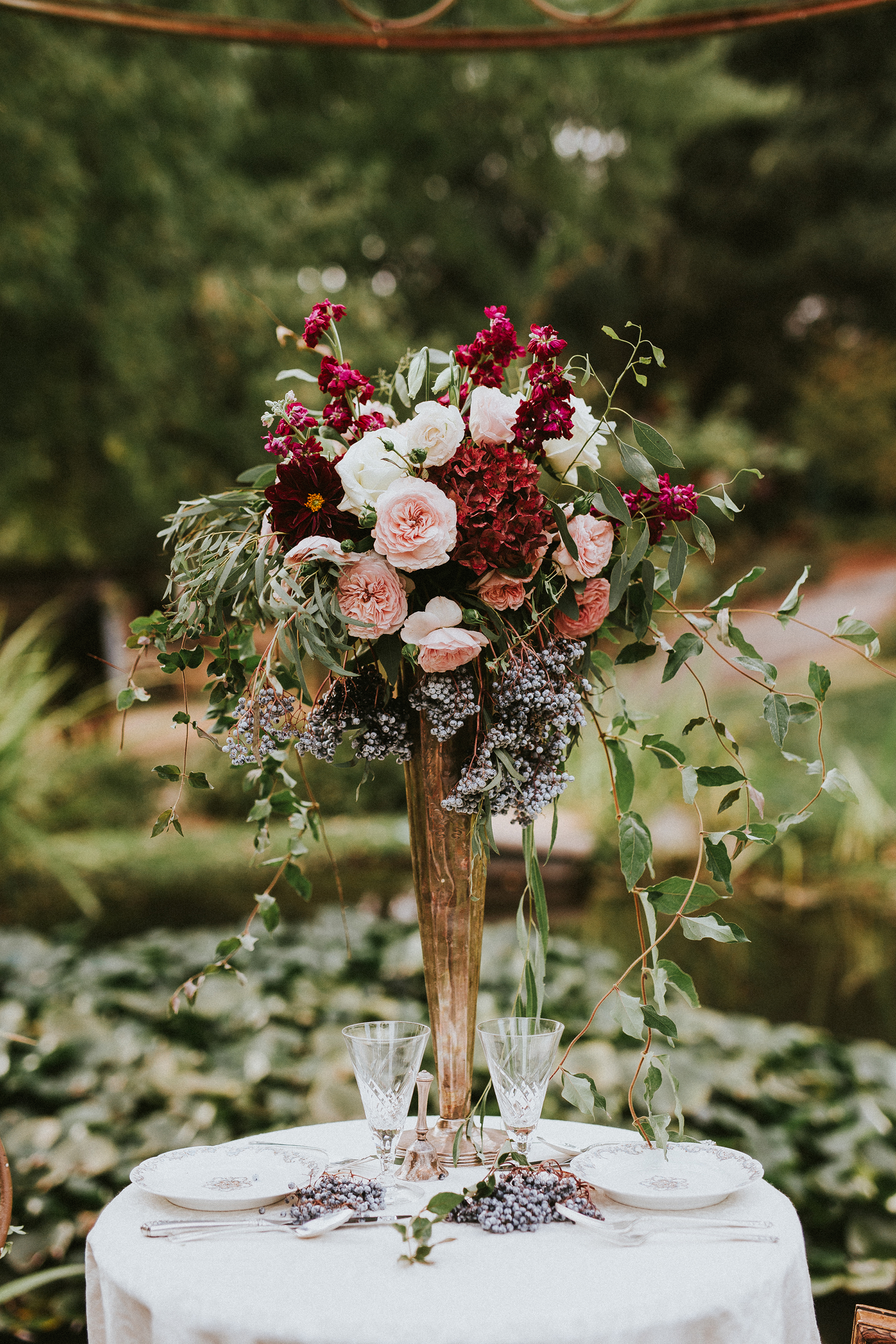 29 Tall Centerpieces That Will Take Your Reception Tables to New