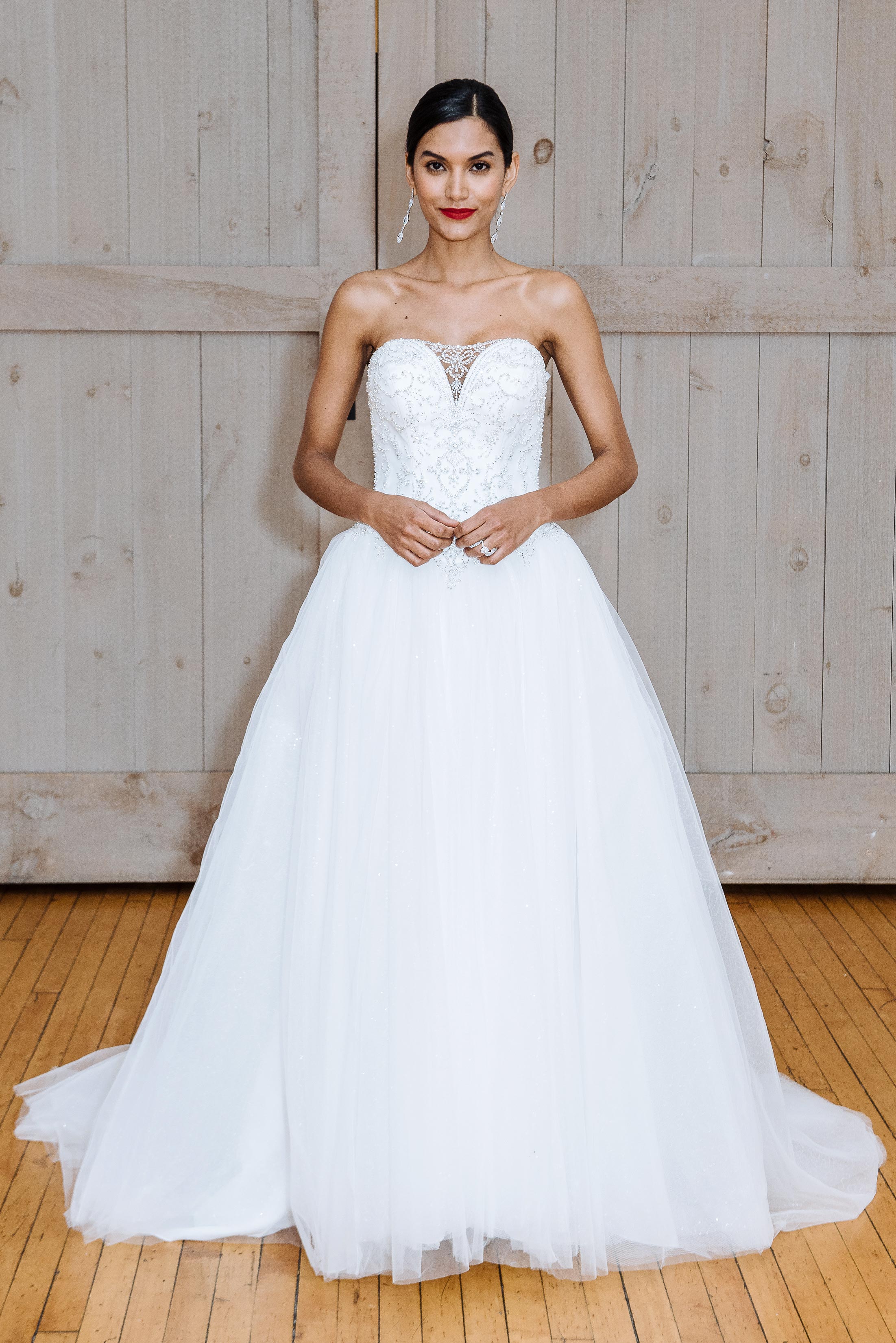 David s Bridal Spring 2018 Wedding Dress Collection Martha Stewart Weddings