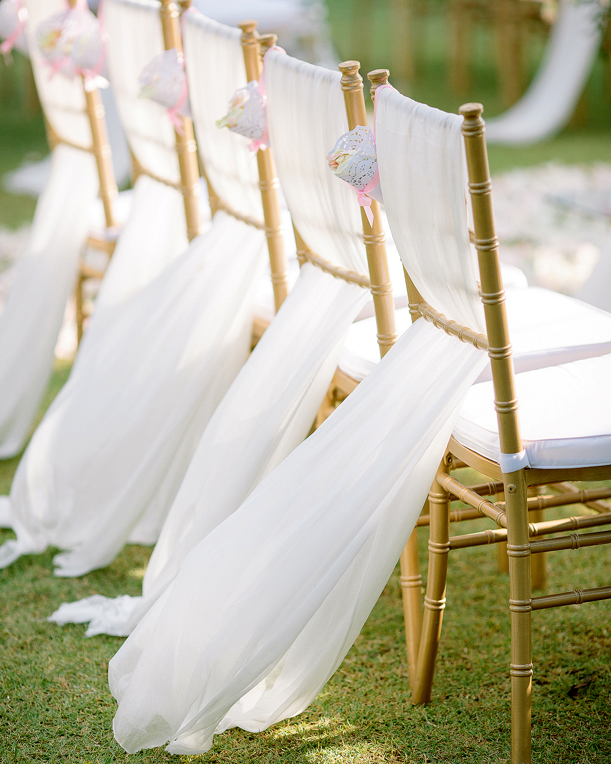 Unexpected Ways to Use Tulle Throughout Your Wedding | Martha Stewart