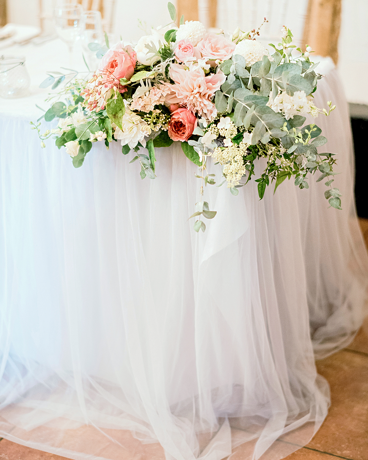 Unexpected Ways to Use Tulle Throughout Your Wedding | Martha Stewart