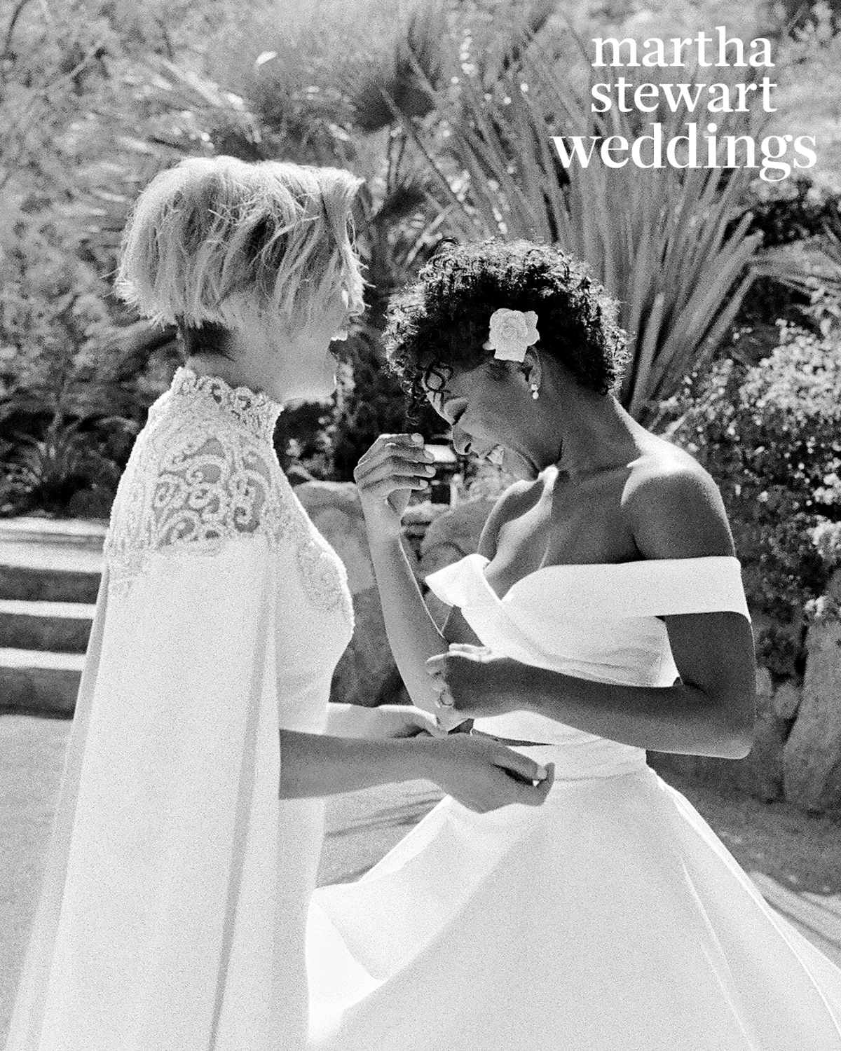 Exclusive See Samira Wiley And Lauren Morelli S Incredible Wedding Photos Martha Stewart Weddings