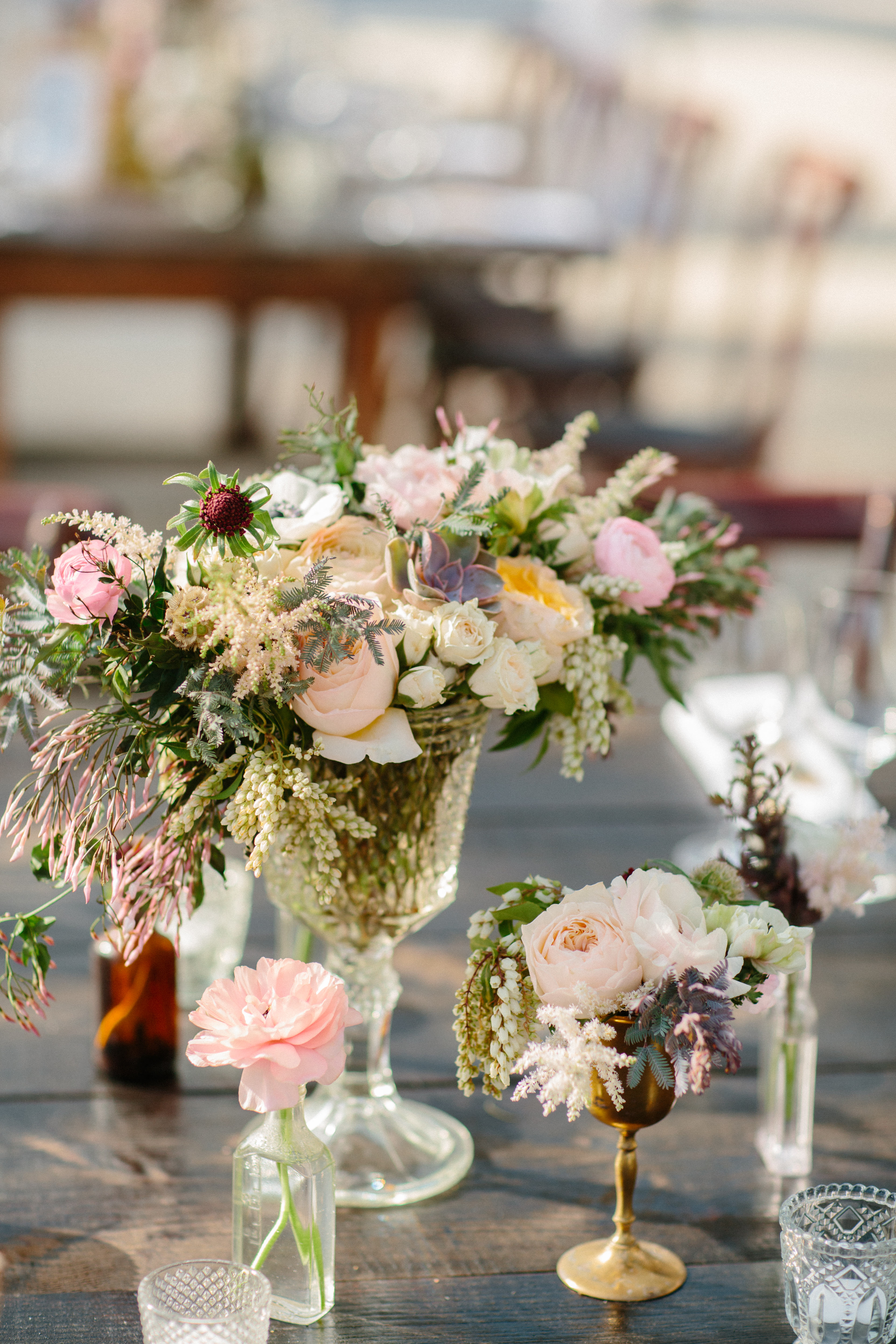 Trending Now: Cluster Wedding Centerpieces | Martha Stewart Weddings