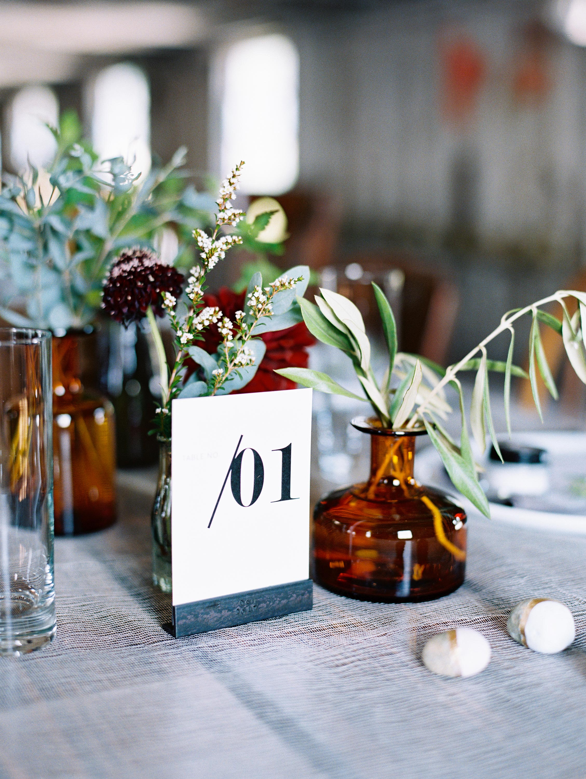 The Prettiest Wedding Table Number Ideas from Real Weddings | Martha