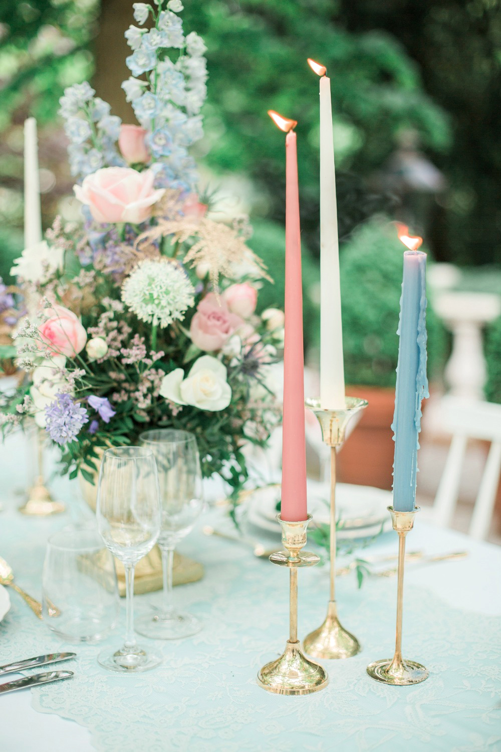23 Candle Centerpieces That Will Light Up Your Reception | Martha