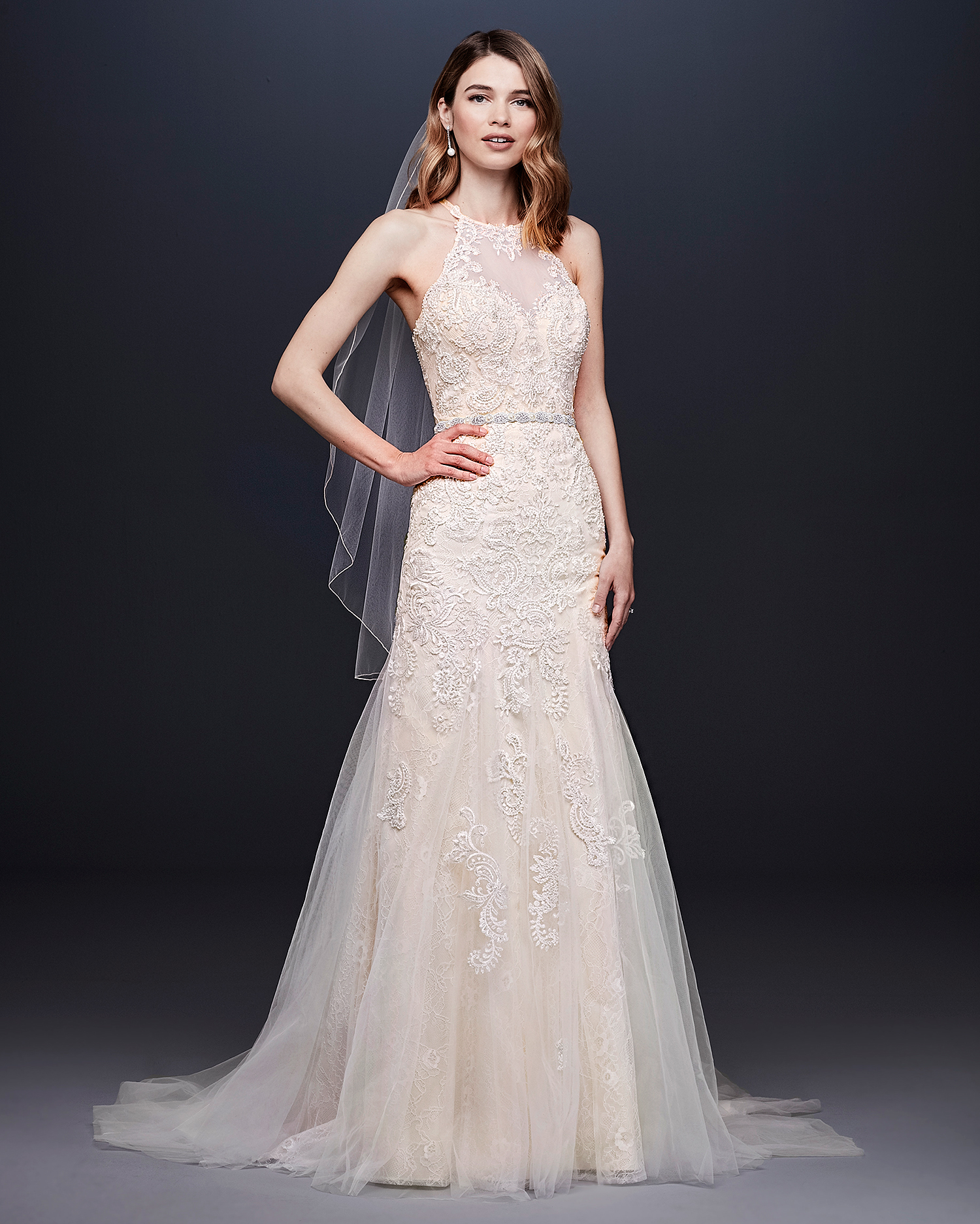 Davids Bridal Fall 2019 Wedding Dress Collection Martha Stewart Weddings 