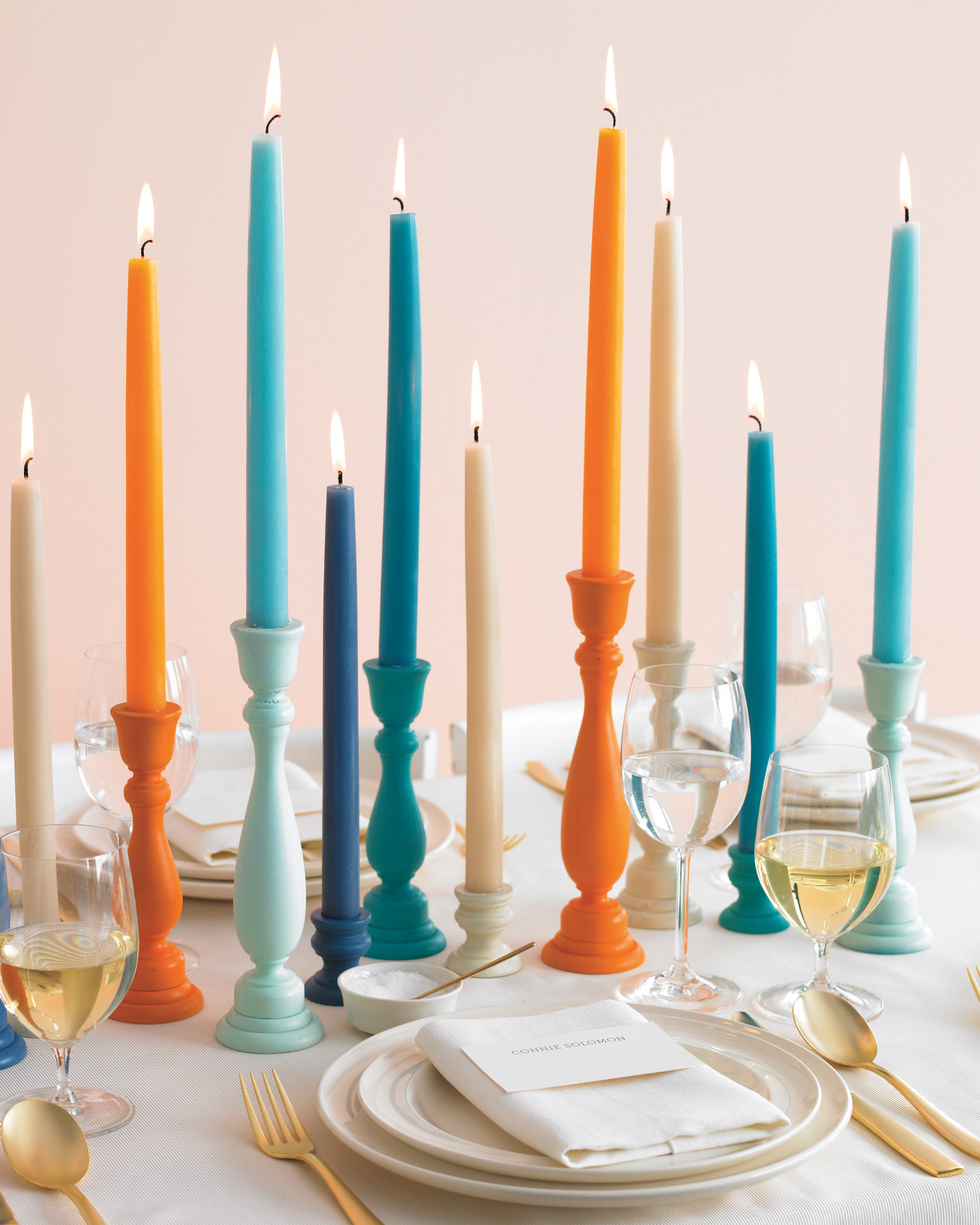 Place Setting Candle Holders At Troy Boudreau Blog