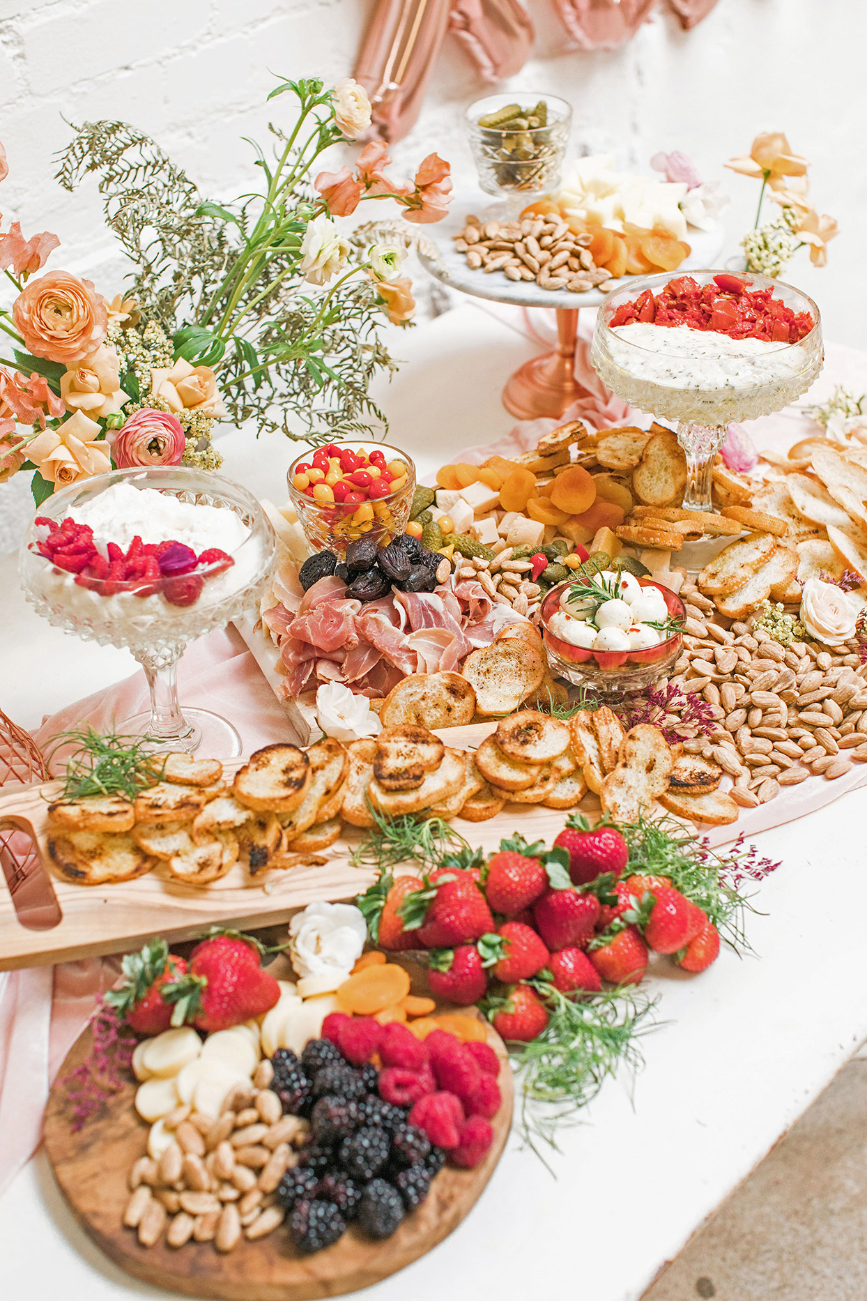 19 Grazing Tables Perfect for Your Cocktail Hour | Martha Stewart Weddings