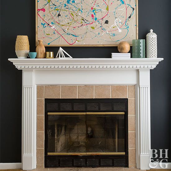 Diy Mantel Better Homes Gardens, How To Build A Fireplace Mantel Surround