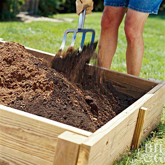 Improving Clay Soil Better Homes, How To Add Soil Garden Bed