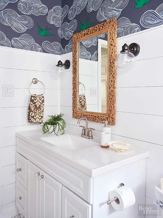 Choosing Bathroom Wallcoverings, What Finish To Use For Bathroom Walls