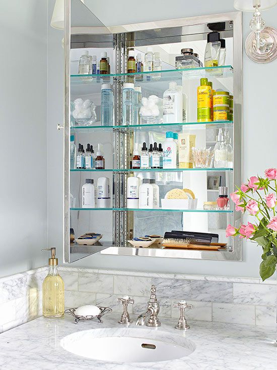Install A Medicine Cabinet Better, How To Replace Bathroom Medicine Cabinet Mirror