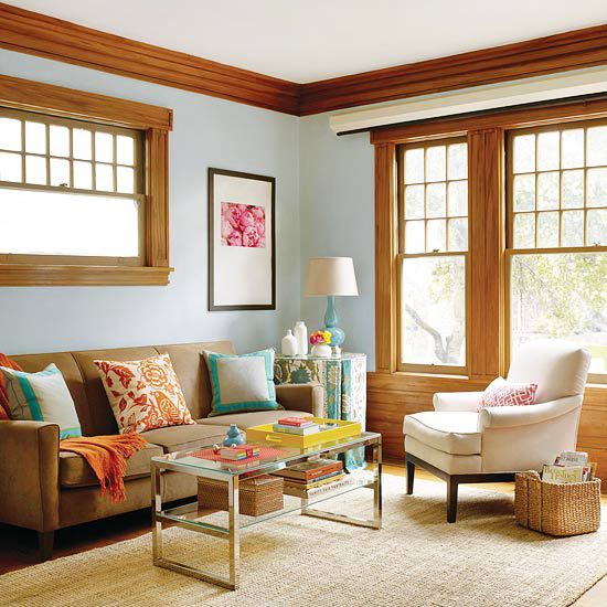 Decorating Ideas for Blue Living Rooms | Better Homes ...