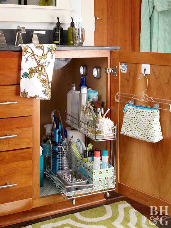 15 ways to organize bathroom cabinets