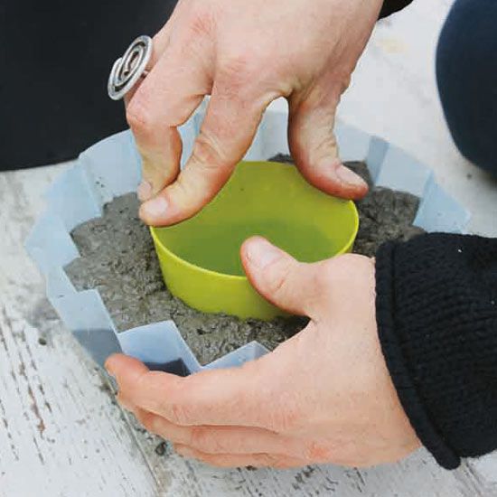 Make Your Own Concrete Planters | Better Homes & Gardens