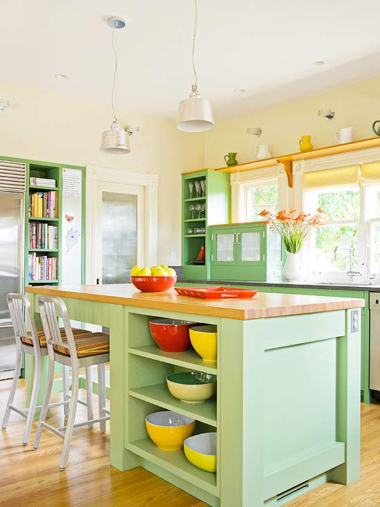 Refresh Your Kitchen With These Colorful Cabinetry Ideas