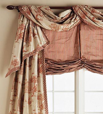 Tailored Valances, Curtain Topper Patterns