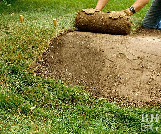 Lay a Sod Lawn | Better Homes & Gardens