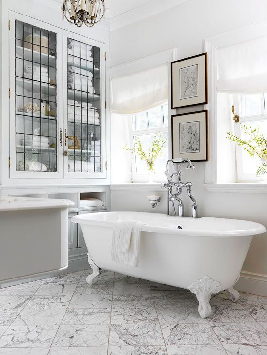  White  Bathroom  Design Ideas  Better Homes Gardens