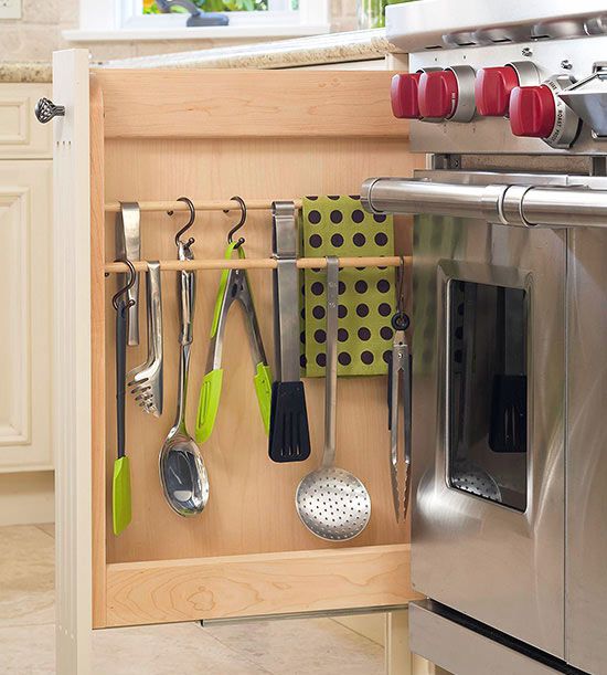 kitchen utensil storage ideas