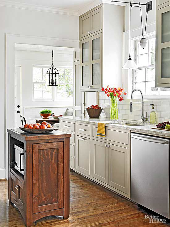 best colors for small kitchens | better homes & gardens