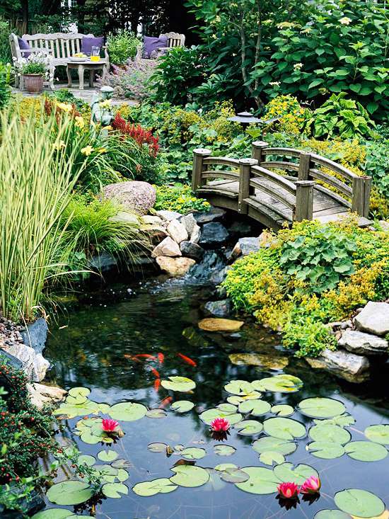 Water Garden Landscaping Ideas | Better Homes & Gardens