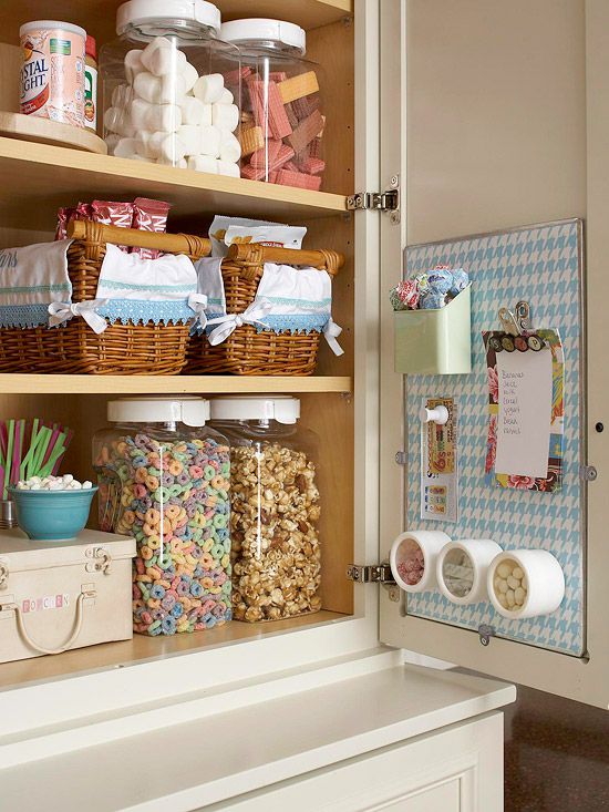 savvy ways to store food in your kitchen