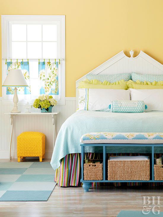 decorating ideas for yellow bedrooms